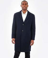 London Fog Men Signature Wool-Blend Overcoat