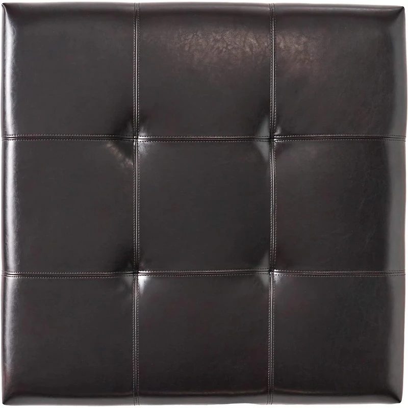 Streamdale Furniture Carlsbad Contemporary Tufted Storage Ottoman