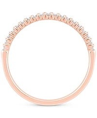 Diamond Stackable Band (1/7 ct. t.w.) 14k Gold, White Gold or Rose