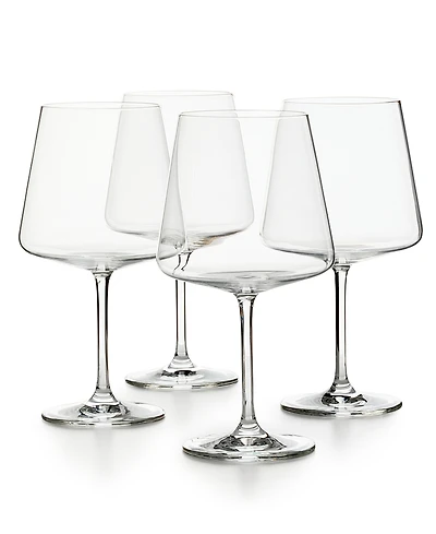 The Cellar Flur Collection 23.3-oz. Red Wine Glasses, Set of 4, Exclusively at Macy's
