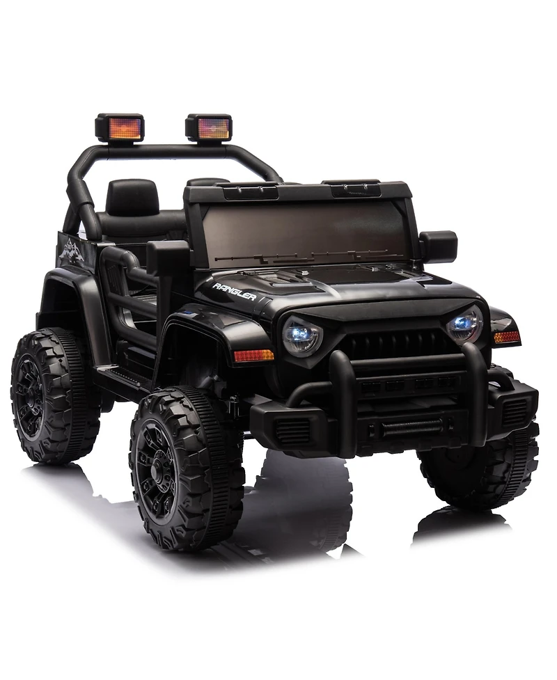 Streamdale 12V Kids Electric Ride-On Car w/ Remote, Music, Suspension