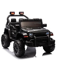 Streamdale 12V Kids Electric Ride-On Car w/ Remote, Music, Suspension
