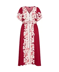 City Chic Plus Sybelle Maxi Dress