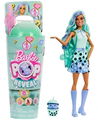 Barbie Pop Reveal Bubble Green Tea Scented Series Doll with Accessories Set