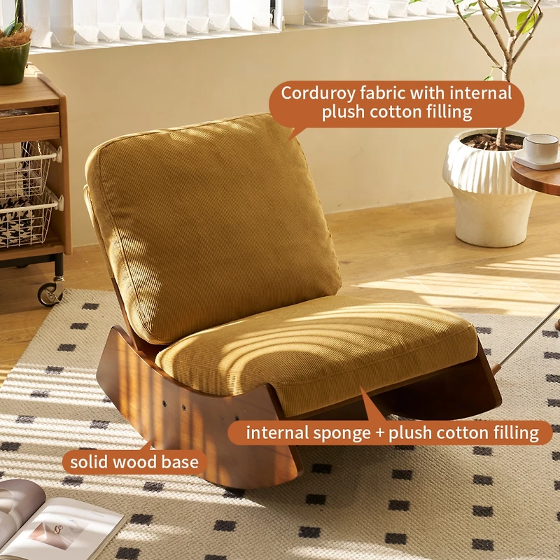 Streamdale Cozy Glider Rocking Chair Comfort, Style, and Versatility