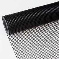 Streamdale Black Vinyl Poultry Netting, 48" x 50' (1/2" Mesh)