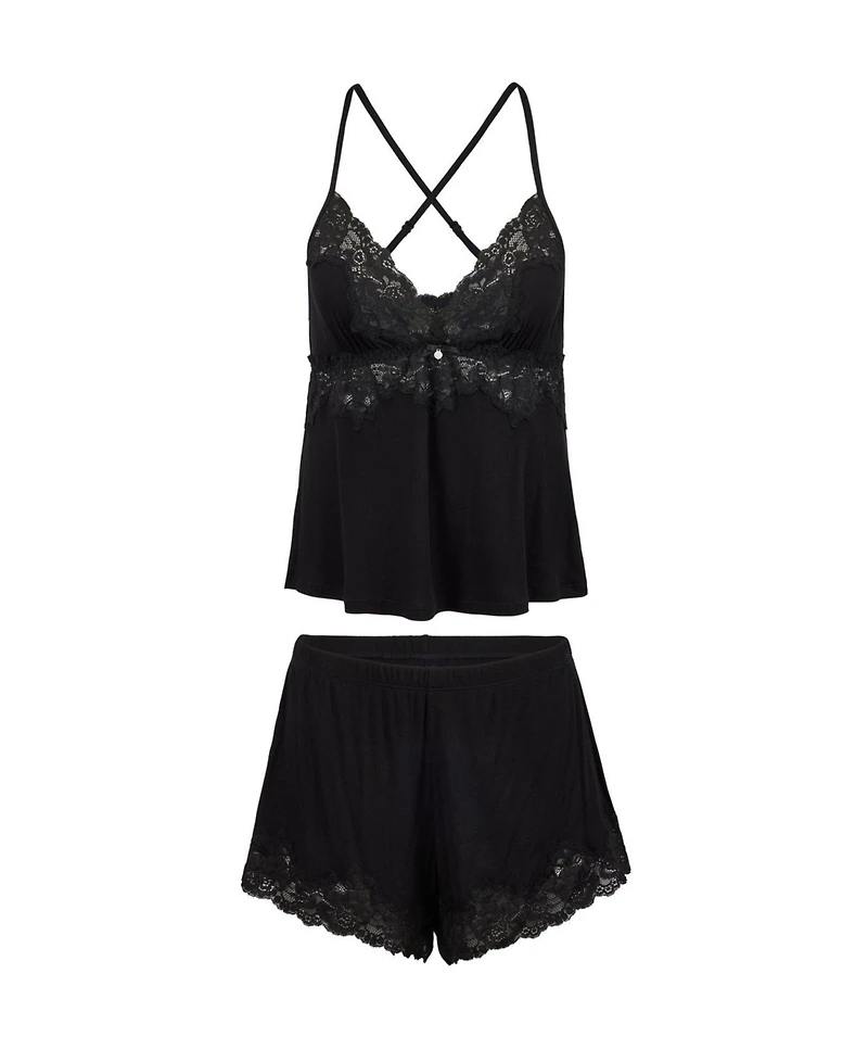 Adore Me Women's Lora Pajama Cami & Shorts Set