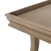 French Country Accent Table with Intricate Details and Charming Finish