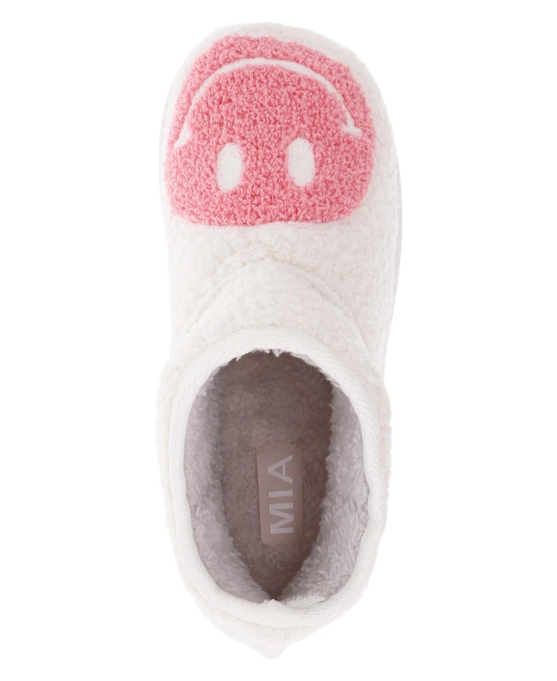 Mia Women's Chill Slip-On Cozy Shearling Slippers