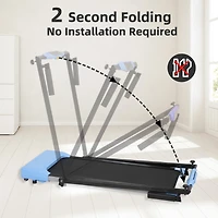 Streamdale Treadmills for Home, Treadmill with Led for Walking & Running