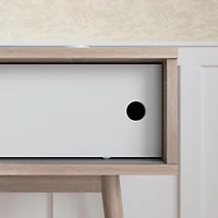 Streamdale Modern Writing Desk with Ample Workspace, Storage, and Stylish Design