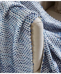 Ihi Home Kennedy Woven Throw Blanket I 50"x 70"