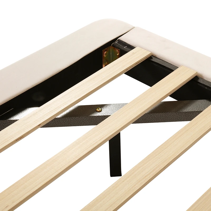 Streamdale Queen Platform Bed with Usb Ports and Sensor Light
