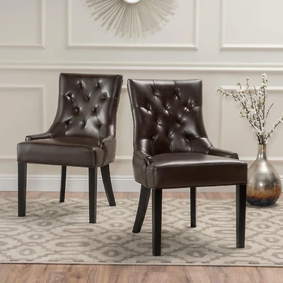 Streamdale Diamond Tufted Dining Chairs Versatile Comfort for Your Home