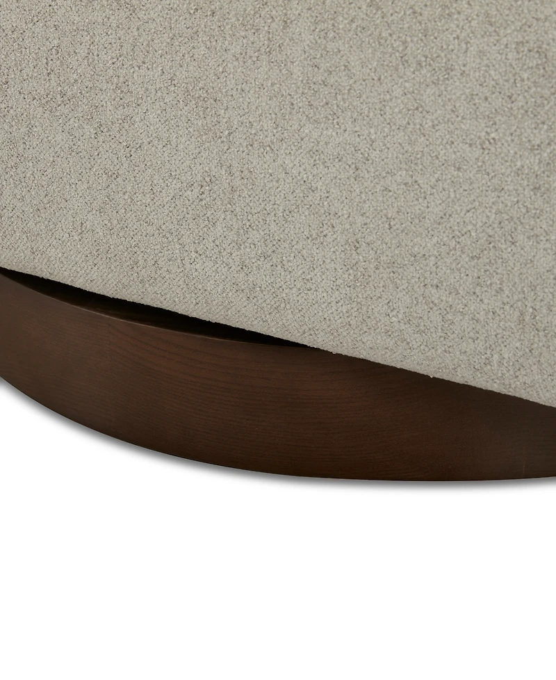 Solvie Fabric Swivel Chair, Created for Macy's