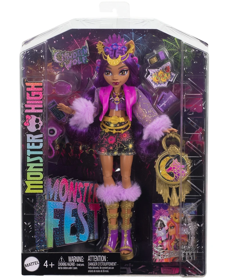 Monster High Monster Fest Clawdeen Wolf Fashion Doll