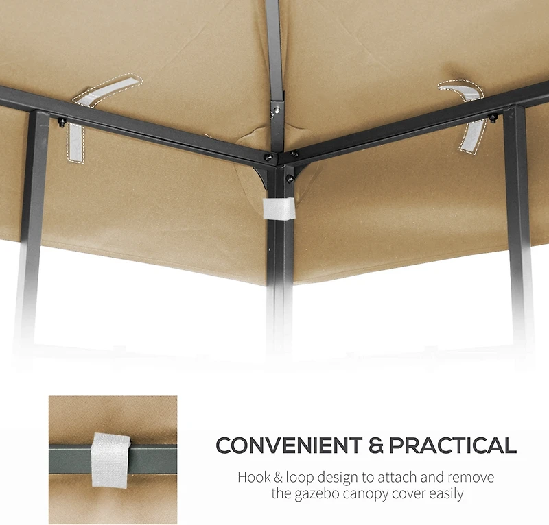 Streamdale 10'x10' Gazebo Canopy Cover