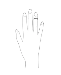 Bling Jewelry Celtic Trinity Knot Work Circle Triquetra Pinky Midi Toe Ring Oxidized Silver Sterling Adjustable