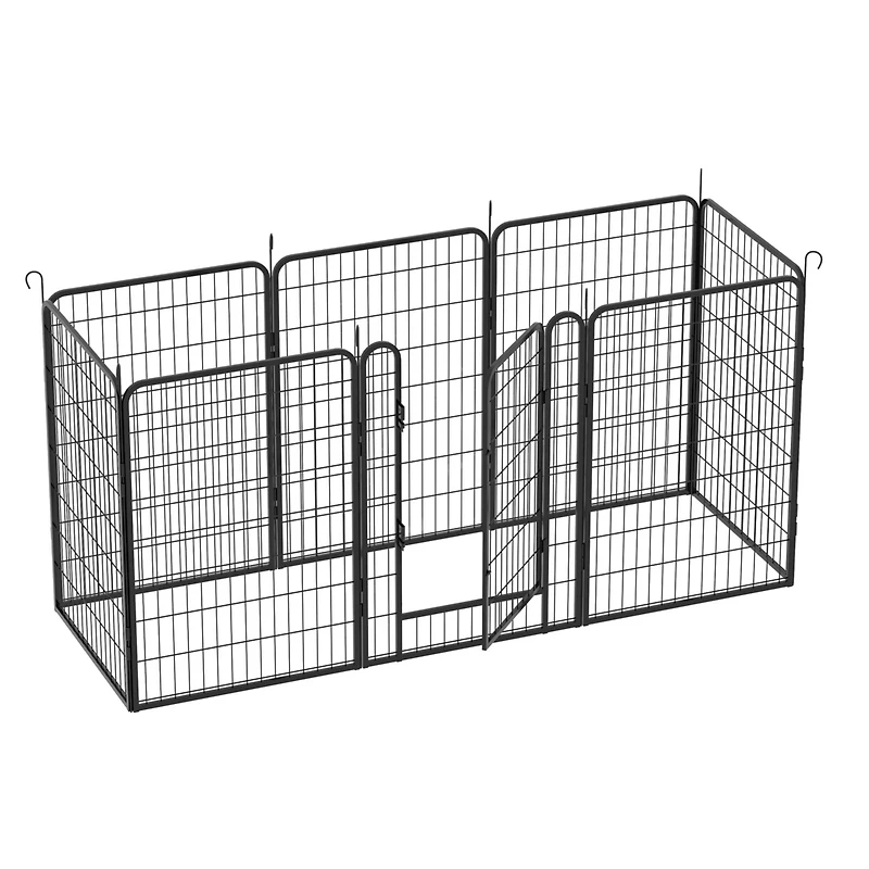 Streamdale Furniture Sturdy, Rust-Resistant Pet Fence with Automatic Gravity Locking
