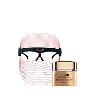 GLO24K 7 Color Led Beauty Mask + Day Cream.