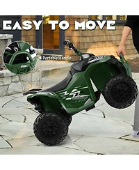 Skonyon 12V Kids Ride On Atv with High/Low Speed and Comfortable Seat