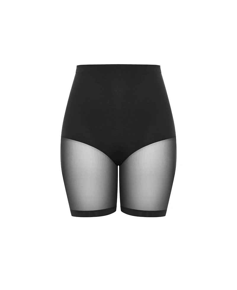 City Chic Plus Power Mesh Short