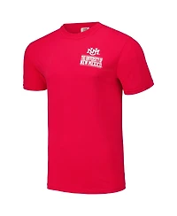 Image One Men's Cherry New Mexico Lobos Logo Campus Icon T-Shirt