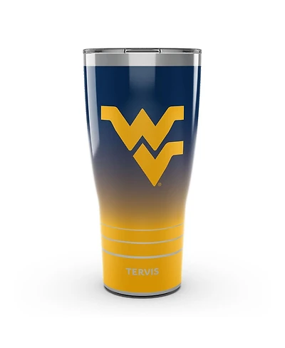 Tervis Tumbler West Virginia Mountaineers 30oz. Ombre Stainless Steel Tumbler