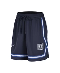 Nike Women's Navy Dallas Mavericks Sideline Fly Crossover Performance Shorts