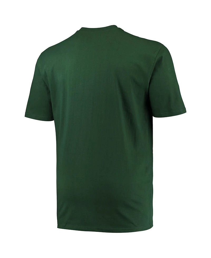 Champion Men's Green Michigan State Spartans Big Tall Arch Team Logo T-Shirt