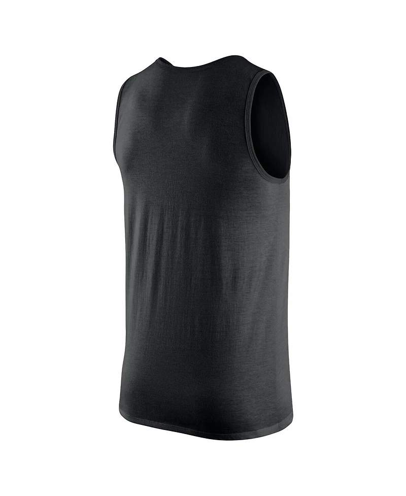 Nike Men's Black Tcu Horned Frogs Tank Top