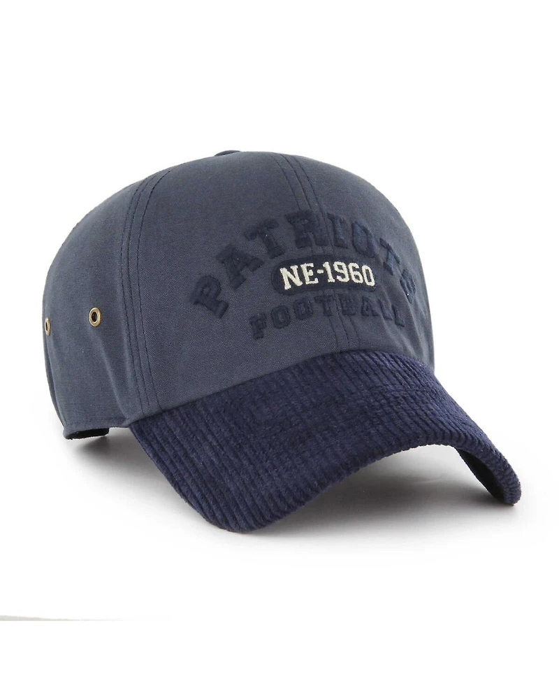 '47 Brand Men's Navy New England Patriots Ridgeway Clean Up Adjustable Hat