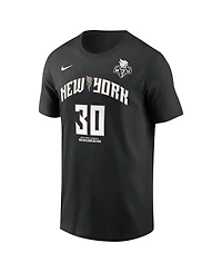 Nike Men's and Women's Breanna Stewart Black New York Liberty Explorer Edition Name Number T-Shirt