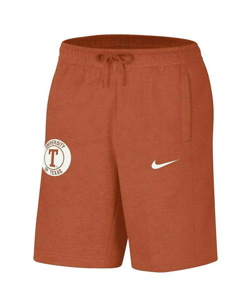 Nike Men's Texas Orange Longhorns Logo Shorts