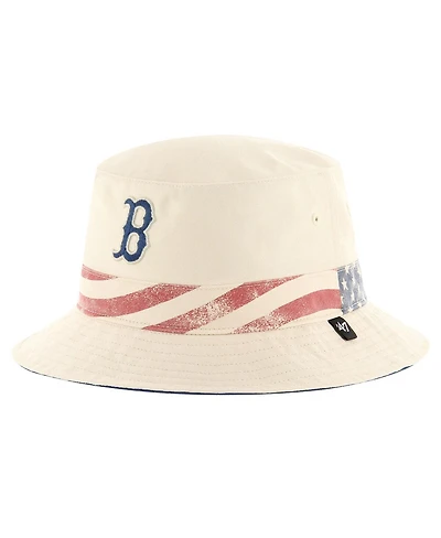 '47 Brand Men's Khaki Boston Red Sox Glory Daze Bucket Hat