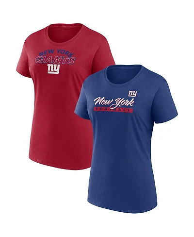 Fanatics Women's New York Giants Risk T-Shirt Combo Pack