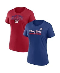 Fanatics Women's New York Giants Risk T-Shirt Combo Pack