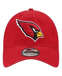 New Era Men's Cardinal Arizona Cardinals Distinct 9TWENTY Adjustable Hat