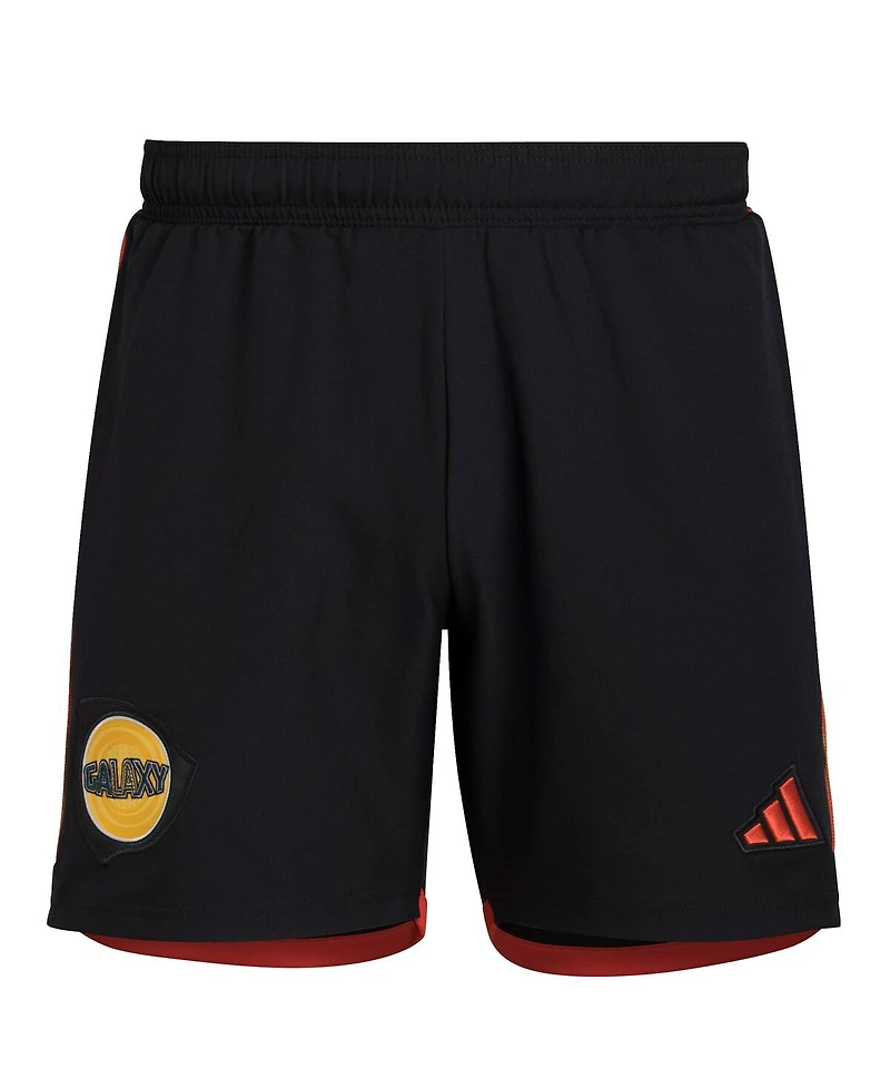 Adidas Men's Black La Galaxy 2024 Third Authentic Shorts