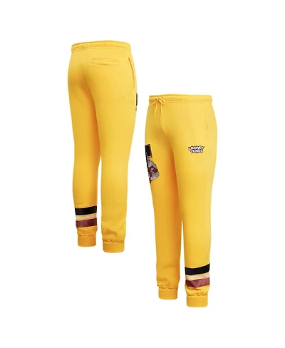 Freeze Max Men's Yellow Looney Tunes Taz Varsity Joggers
