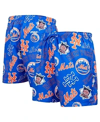 Pro Standard Men's Royal New York Mets Toss Logo Woven Shorts