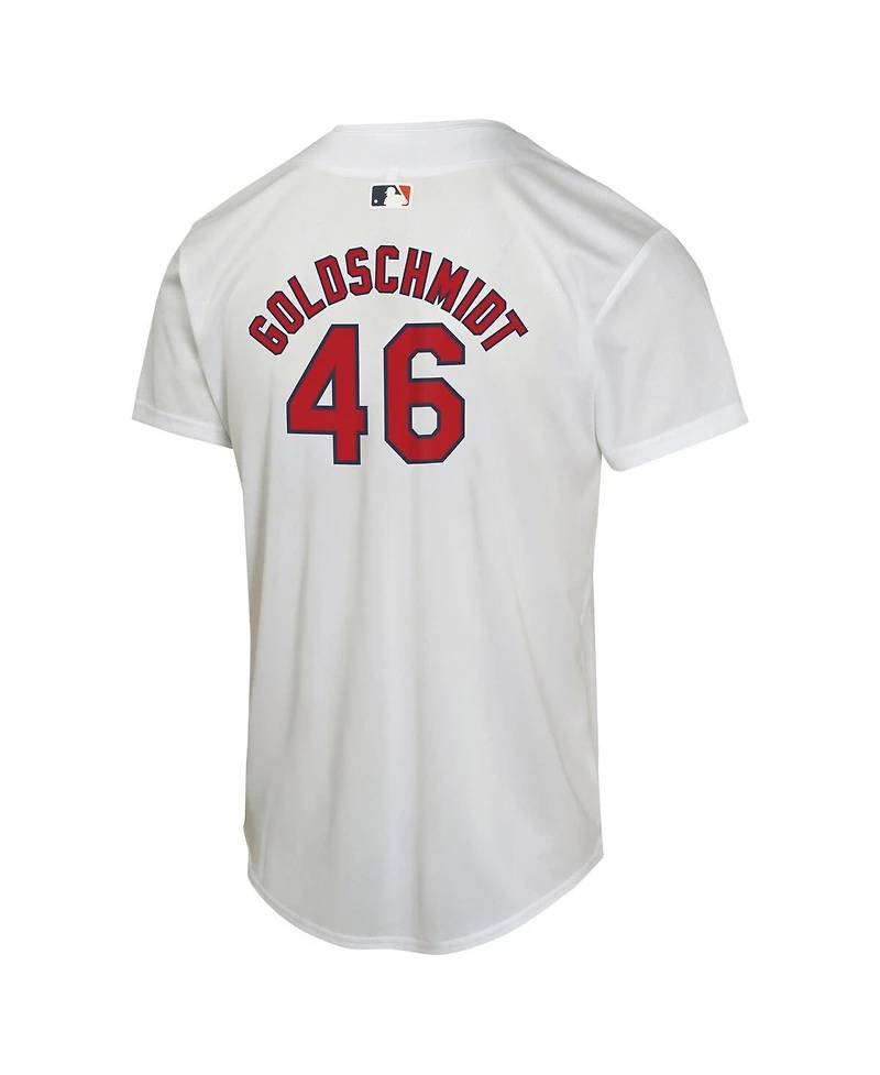 Nike Big Boys and Girls Paul Goldschmidt White St. Louis Cardinals Home Game Player Jersey