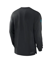 Nike Men's Black Jacksonville Jaguars Sideline Player Performance Long Sleeve T-Shirt