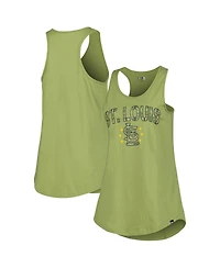 New Era Women's Olive St. Louis Cardinals Armed Forces Day Tank Top