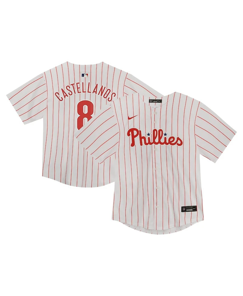 Nike Toddler Nick Castellanos White Philadelphia Phillies Game Jersey