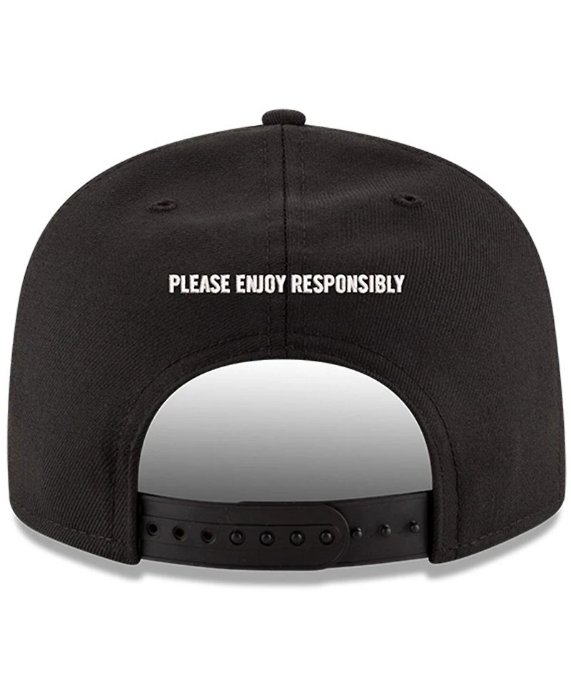 Richard Childress Racing Team Collection Men's Black Kyle Busch Rebel Bourbon 9FIFTY Snapback Hat