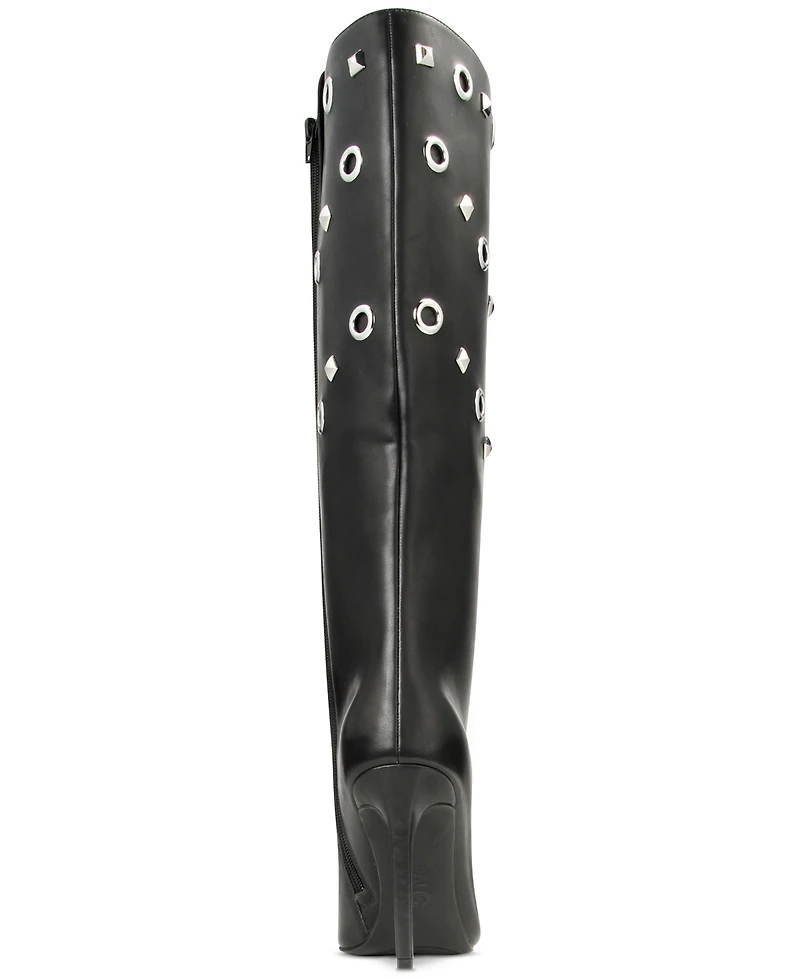 I.n.c. International Concepts Women's Saiqa Grommet Knee High Boots, Created for Macy's