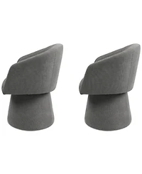 Korder 2-Pc. Arm Swivel Chair Set, Created for Macy's