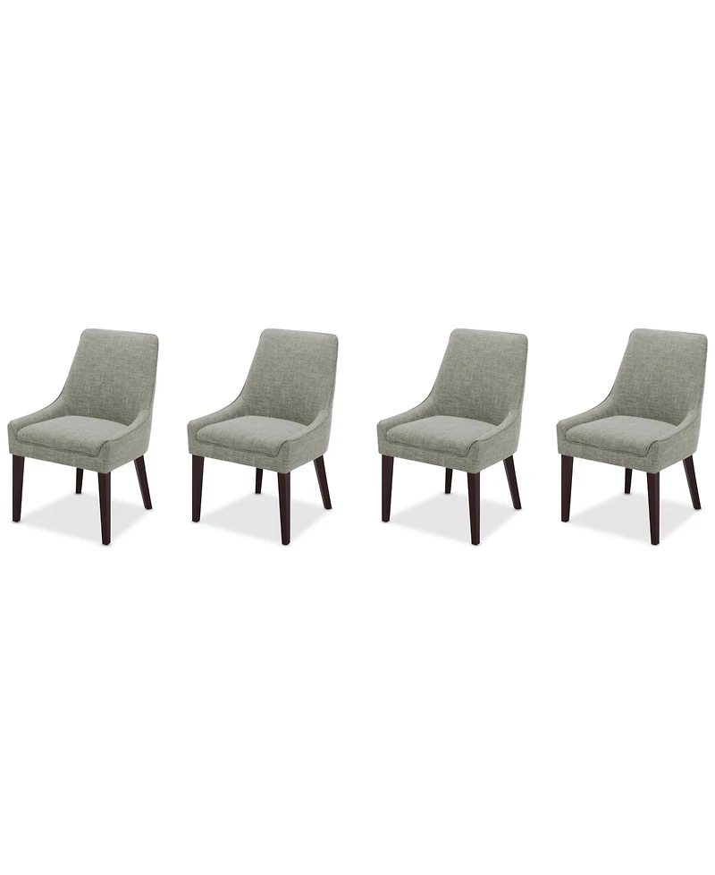 Everly Ii 4-Pc. Dining Chair Set, Created for Macy's