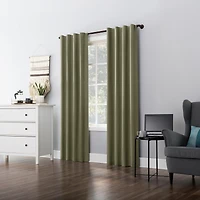 Cyrus Thermal 100% Blackout Back Tab Curtain Panel
